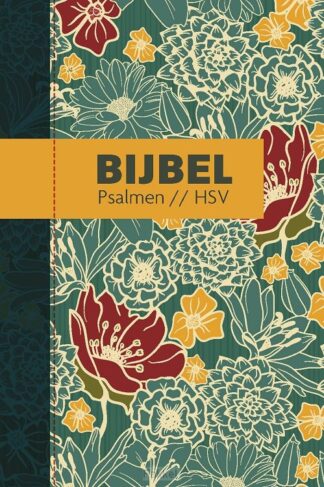 product afbeelding voor: Bijbel HSV psalmen bloemen 12x18cm