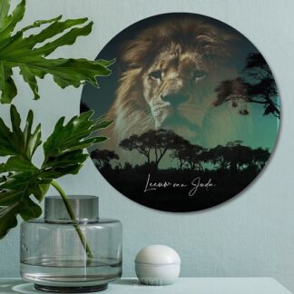 product afbeelding voor: Muurcirkel 'Leeuw van Juda' - 30 cm