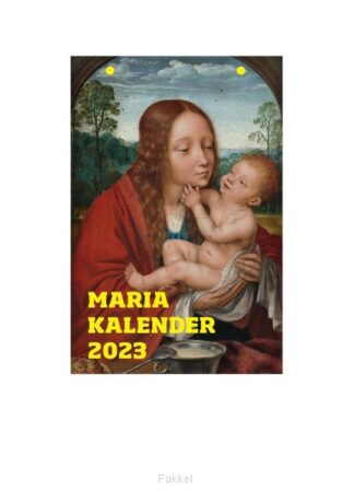 product afbeelding voor: Mariakalender 2023 blok en schild