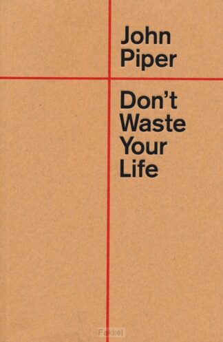 product afbeelding voor: Don''t waste your life