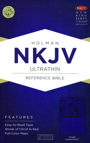 product afbeelding voor: NKJV - Ultrathin Reference Bible
