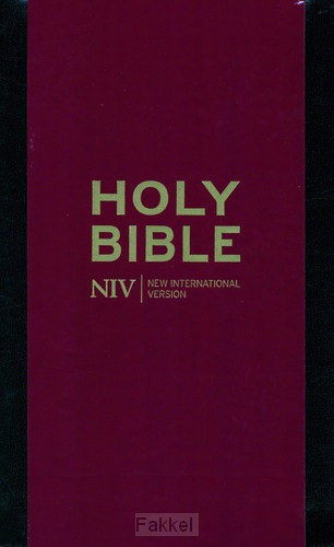 product afbeelding voor: NIV pocket bible with zip