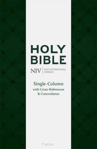 product afbeelding voor: NIV - LP compact signle col. ref. bible