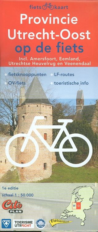product afbeelding voor: Fietskaart provincie Utrecht-oost