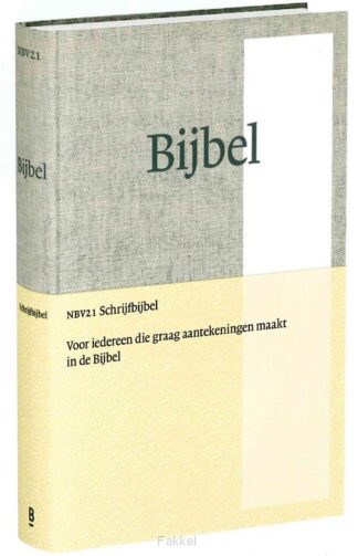 product afbeelding voor: Bijbel NBV21 schrijfbijbel