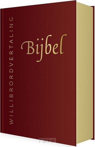 product afbeelding voor: Bijbel willibrord rood leer goudsnee rit