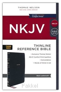 product afbeelding voor: NKJV - Thinline Reference Bible Index