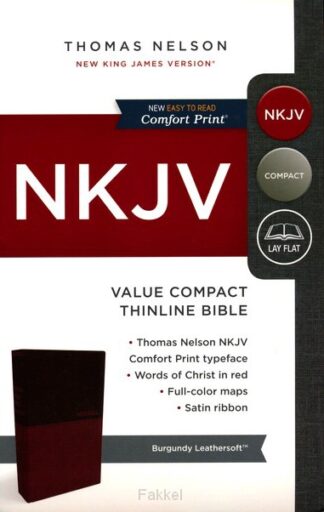 product afbeelding voor: NKJV - Compact Thinline Bible