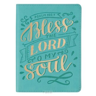 product afbeelding voor: Bless the LORD Teal Handy-Sized