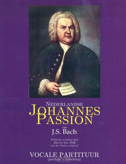 product afbeelding voor: Nederlandse Johannes Passion partituur