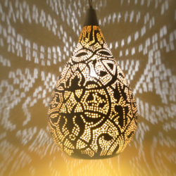 Oosterse hanglampen | Filigrain | Druppel | Marokkaanse lampen