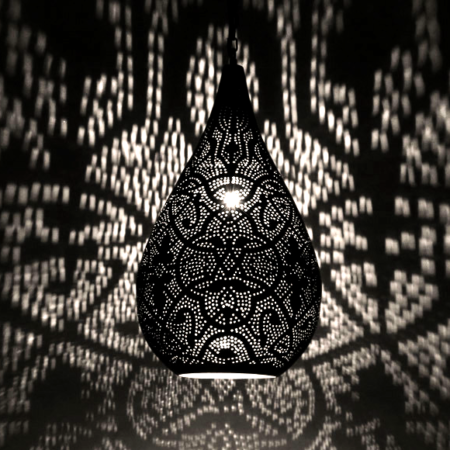 Oosterse filigrain lamp druppel | Oosters interieur | Marokkaanse lamp