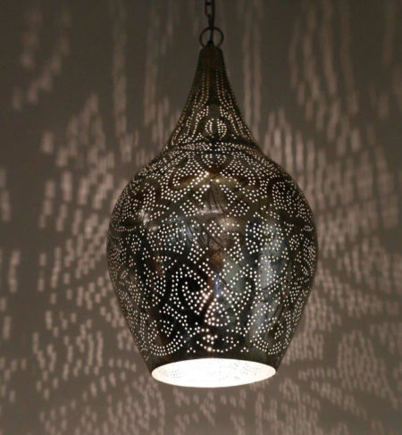 Oosterse lamp filigrain Arabische lampen Marokkaanse kasten Oosters interieur
