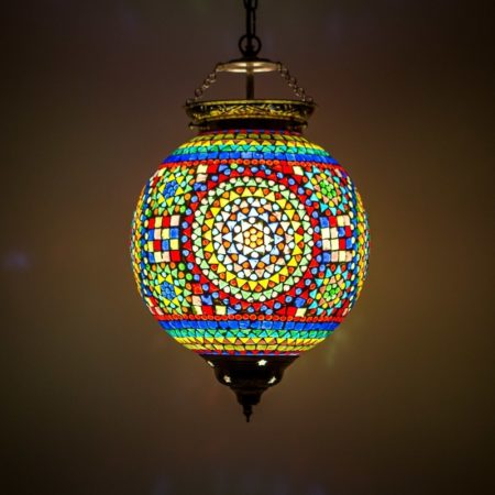 Hanglamp mozaïek traditioneel Oosterse lamp