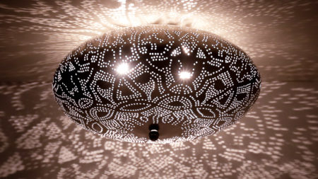 Oosterse plafonniere | Filigrain | Marokkaanse lampen