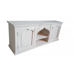 Oosters meubels | Oosters tv-meubel | White wash | Arabische meubelen | Marokkaanse meubels