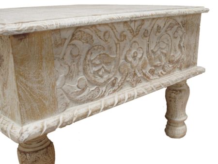 Marokkaanse meubels | Oosterse salontafel | Oosters interieur | Whitewash