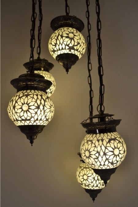Oosterse lamp mozaïek | Arabische lampen | Marokkaanse lamp | Oosters interieur