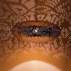 Oosterse hanglamp | Marokkaanse lampen | Filigrain | Metaal | Oosterse stijl