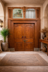 Traditionele Indiase poort met Decoratieve Details