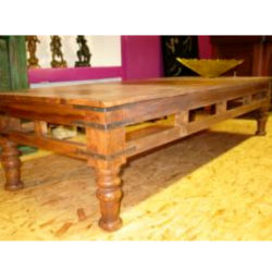 Oosterse salontafel | Takat table | India meubelen | Oosters interieur | Antieke salontafels
