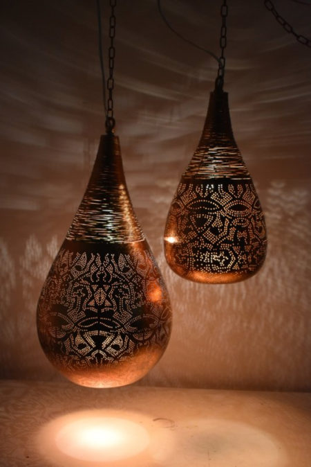 Oosterse lampen | Filigrain hanglamp | Marokkaanse lampen | Moderne Oosterse sfeerverlichting