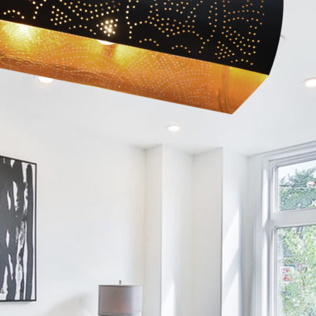 Oosterse hanglamp | filigrain | Vintage zwart goud | Oosters interieur | Arabische verlichting | Oosterse lamp | Beste prijzen