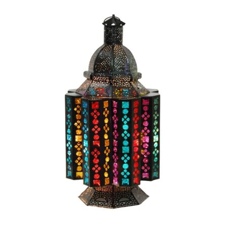 Oosterse tafellamp | Oriental | Gekleurd glas | Sfeervolle Oosterse tafellamp | Arabische lamp | Oosters interieur | Kleurrijke Oosterse tafellampen | Kalini | Handgemaakt | Scherpe prijzen, snelle levering