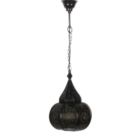 Oosterse hanglamp | Marokkaanse lampen | Oosterse lamp | Kalini | Oosterse lampen online | Zilveren Oosterse lamp