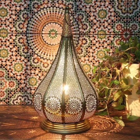 Oosterse tafellamp | Marokkaanse lampen | Oosterse lamp | Tafellampen online | Kalini