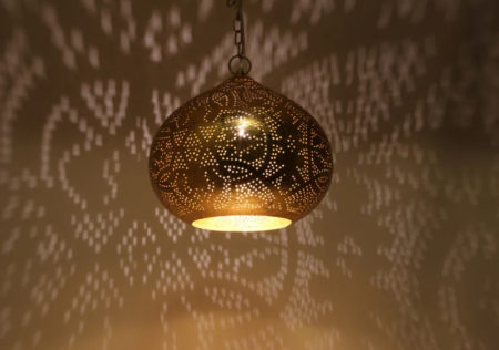 oosterse-hanglamp-filigrain-stijl-pompoen-xs-goud-goud| Industriële hanglamp