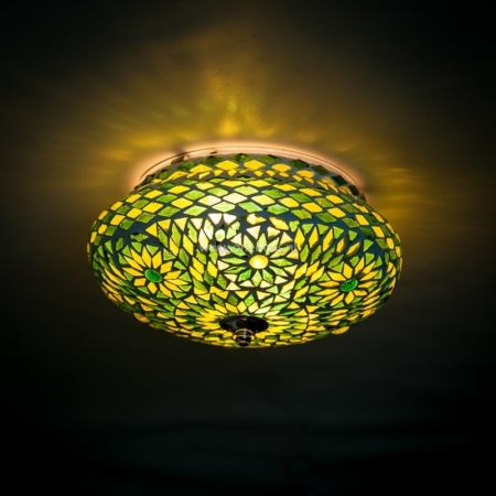 Oosterse plafonniere | Plafondlamp | Mozaiek | Turkish | Oosterse lampen | Sfeerlampen | Oosters interieur | Beste prijzen