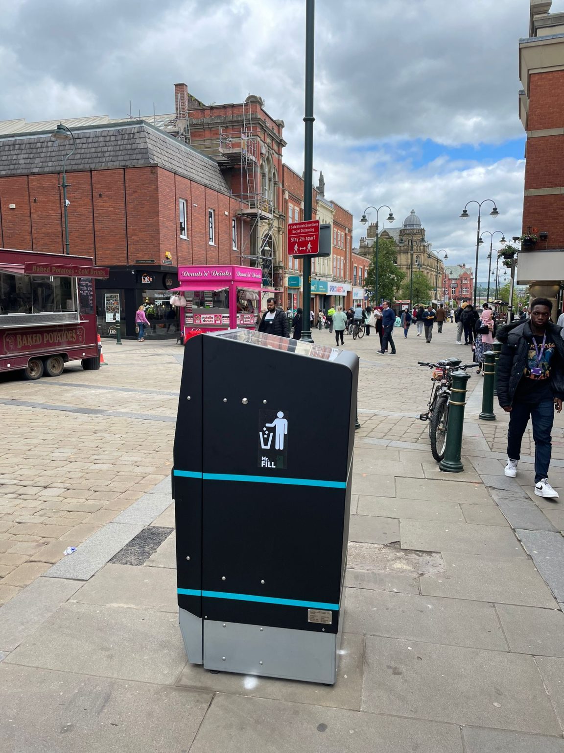 Oldham goes ‘Green’ with our smart waste bins and smart app! MrFill