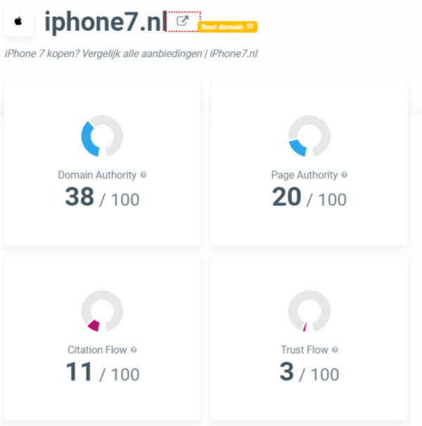 seo stats iphone7.nl
